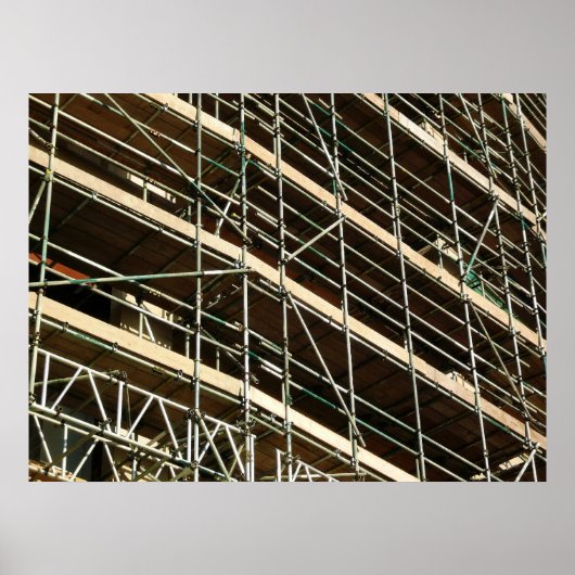 Scaffolding Poster (Voorkant)