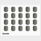 Scaffolding Ronde Sticker (Vel)