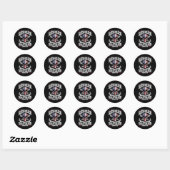 Scaffolding Scaffold Builder-behuizing Ronde Sticker (Vel)