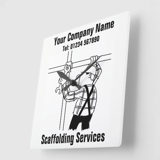 Scaffoling Vierkante Klok (Hoek)