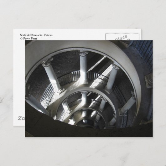 Scala del Bramante - carte postale (Devant / Derrière)