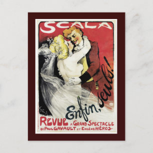 Scala ~ Enfin, Seuls! Briefkaart