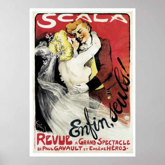 Scala ~ Enfin, Seuls! Poster (Voorkant)