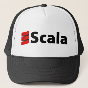 Scala-Pet, zwarte Logo Trucker Pet