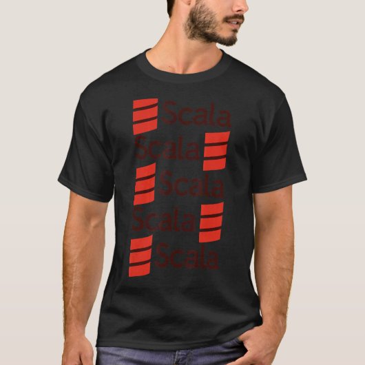 Scala Programming Software Programmers Codering D T-shirt (Voorkant)