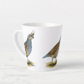 Scaled Quail Latte Mok (Linkerhoek)