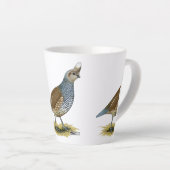 Scaled Quail Latte Mok (Rechterhoek)
