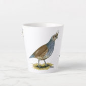 Scaled Quail Latte Mok (Voorkant)
