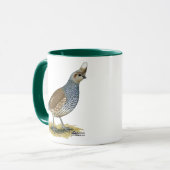 Scaled Quail Mok (Voorkant links)