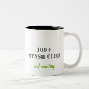 Scalemates Mug - 100+ Stash Club Tweekleurige Koffiemok