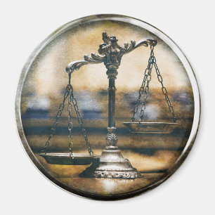 Scales de justice - aimant