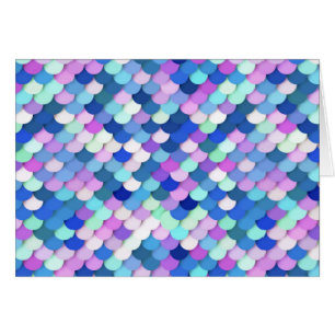 "Scales Dragon" - bleu, orchidée et lavande