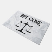 Scales Law Kantoor Welcome Mat (Schuin)