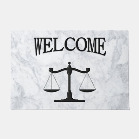 Scales Law Kantoor Welcome Mat (Voorkant)