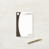 Scales of Justice LAW KANTOOR Post-it® Notes (Op bureau)