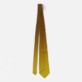 Scales of Justice Pattern | Golden Lawyer Gifts Stropdas (Achterkant)