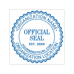 Scallop #3 Algemene Officiële Stempel Naam Locatie