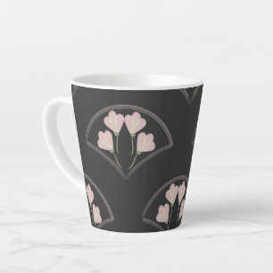 "Scallop Garden" Latte Mok