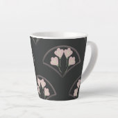 "Scallop Garden" Latte Mok (Rechterhoek)