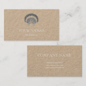 SCALLOP MER ET CARTE DE VISITE OCÉAN (Devant / Derrière)