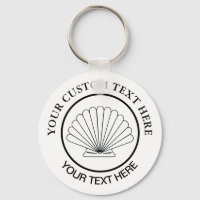 Scallop Seashell Custom Logo