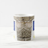 Scallop shell Arrow Camino de santiago Coffee Mok (Center)