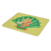 Scallop Shell Mermaid Thunder_Cove   Snijplank (Hoek)