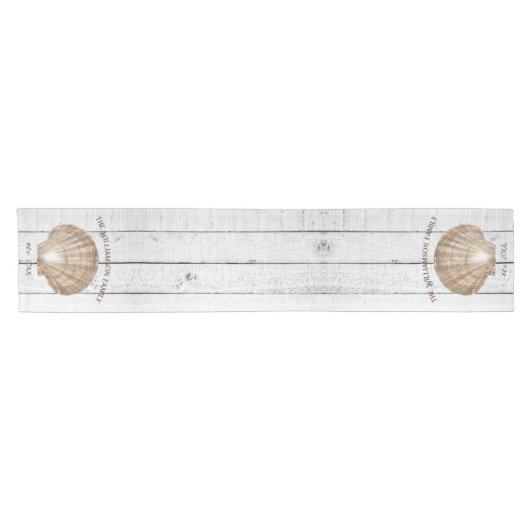 Scallop Shell Short Table Runner Korte Tafelloper (Horizontaal)