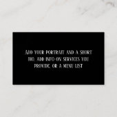 Scallop Shell Visitekaartje (Achterkant)