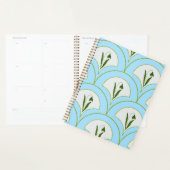 Scallop tulp bloemontwerp spiraalvormige schaafmac planner (Display)