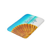 Scallop Zee Shell Beach Life Badmat (Gekanteld)