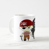 Scallywag Pirate KINDER Koffiemok (Voorkant links)