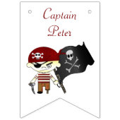 Scallywag Pirate KINDER Vlaggetjes (Eerste vlag)