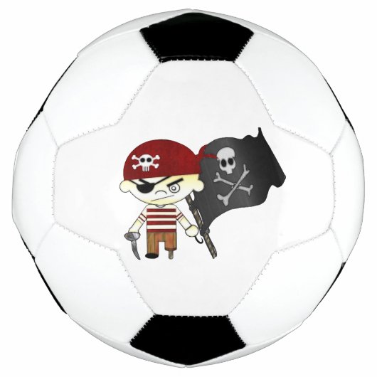 Scallywag Pirate KINDER Voetbal (Voorkant)