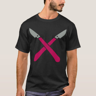 scalpel medicine tool lancet knife doctor gift gir t-shirt
