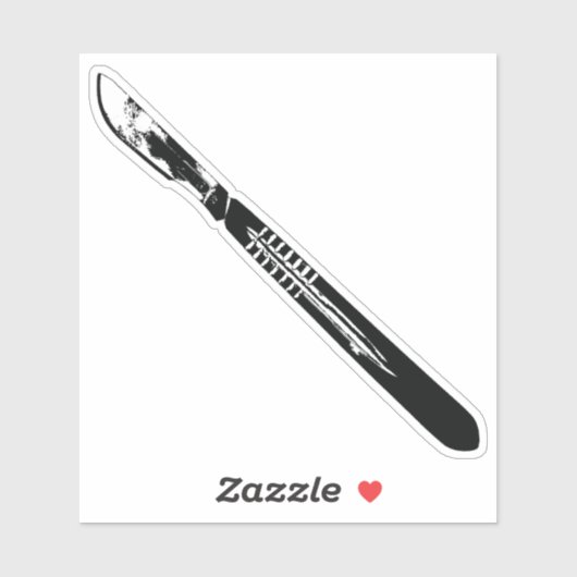 Scalpel-Sticker Sticker (Vel)