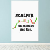 Scalper-strategie Canvas Afdruk (Insitu (Houten vloer))