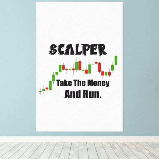 Scalper-strategie Canvas Afdruk (Insitu (Houten vloer))