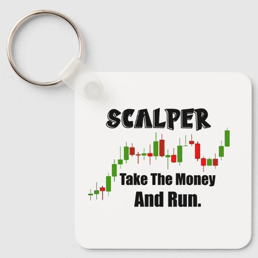 Scalper-strategie Sleutelhanger (Voorkant)