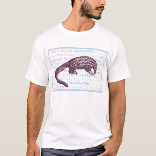 Scaly Anteater/Pangolin T-Shirt (Voorkant)
