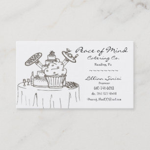 Scan0003, Peace of Mind, Catering Co., Lillian ... Visitekaartje