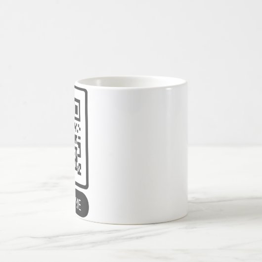 Scan me Marketing QR Code Koffiemok (Center)