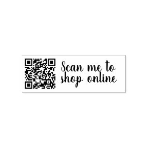 Scan me om uw QR-code zelf-inkend stempel te kopen