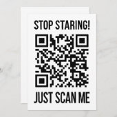 Scan me QR-code voor een Motivatie boost Kaart (Voorkant / Achterkant)