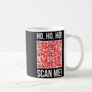 Scan Me! Qr Scan Me Grap Functie Kerstman Kerstmis Koffiemok