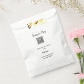 Scan om te betalen scan QR-code voeg website e-mai Bedankzakje (Gezegeld)