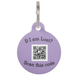 Scan QR code lost found me code pet  Huisdierpenning