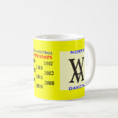 scan, scan, STATE 'A'-FOOTBALL          , CHAMP... Koffiemok (Voorkant rechts)