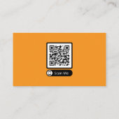 Scanbare promotionele Visitekaartjes van QR-code Contactkaartje (Achterkant)