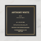 Scancode QR Premium Contactkaartje (Achterkant)